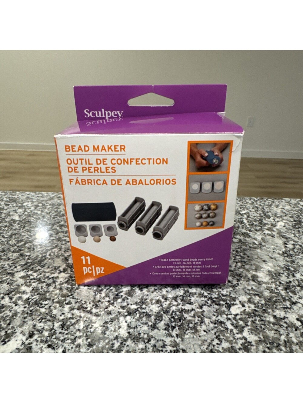Sculpey Tools Round Bead Maker, 11 piece set, polymer oven-bake clay jewelry...